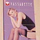 VASSARETTE HER SECRET BLACK STOCKINGS IN SEAL FACTORY PACKAGE