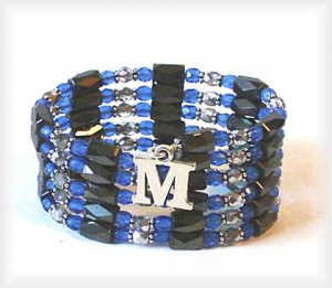 Magnetic Hematite Wrap Bracelet, Anklet, Necklace