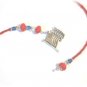 Patriotic Beaded Bookmark - Red White & Blue