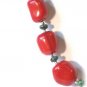 Chunky Coral & Turquoise Necklace