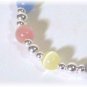 Baby Cat's Eye and Sterling Silver Bracelet