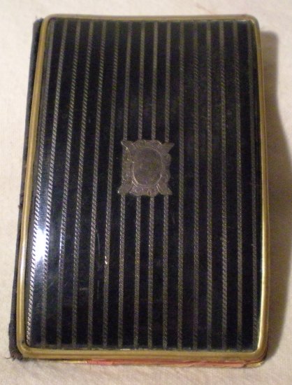 Tortoiseshell Victorian Card Holder