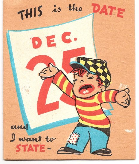 1940s Christmas Greeting
