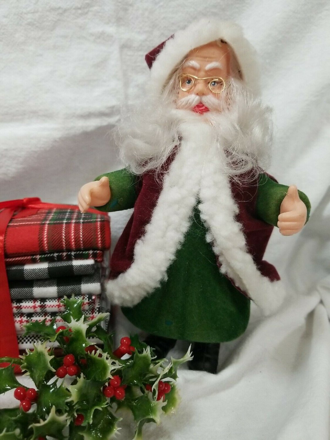 flocked figure