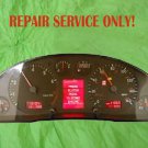 AUDI A4 S4 A6 S6 INSTRUMENT SPEEDOMETER CLUSTER DASH DIM  - REPAIR SERVICE