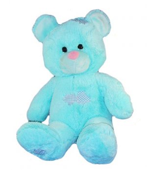 blue bear doll