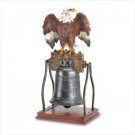 Eagle on Bell Figurine ~ Brand New in Box