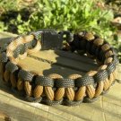 7 Inch Coyote Brown & Olive Drab Paracord Bracelet