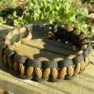 8 Inch Coyote Brown & Olive Drab Paracord Bracelet