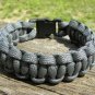 9 Inch Gray Paracord Bracelet