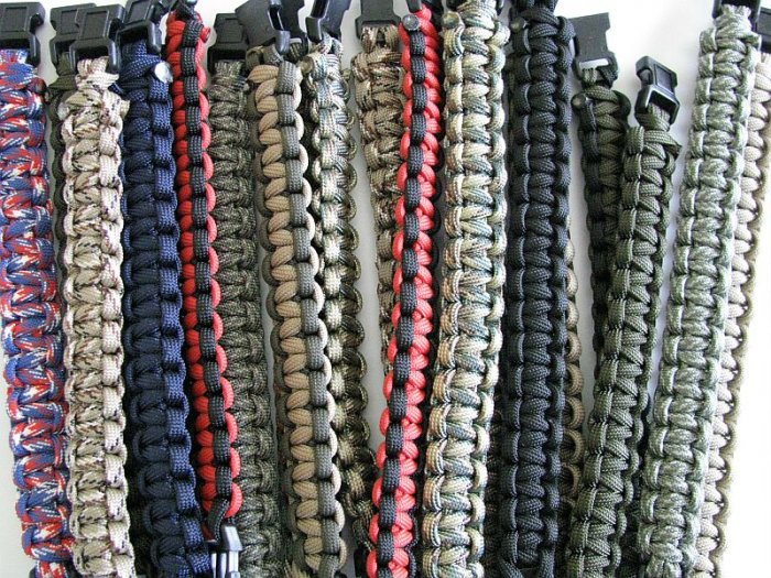 Information on Bulk Orders of Paracord Bracelets