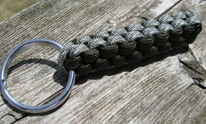 ACU/ABU Olive Drab Paracord Key Chain