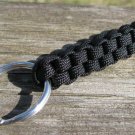 Black Paracord Key Chain