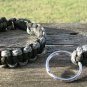 8 Inch ACU & OD Paracord Bracelet & Key Chain