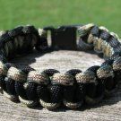 9 Inch Black & Multi Camo Paracord Bracelet