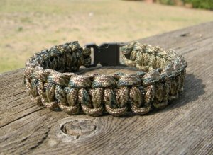 7 Inch Digital Multi Camo Paracord Bracelet