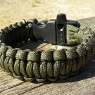 9 Inch King Cobra Olive Drab Paracord Bracelet