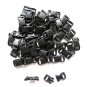 100 3/8" Black Side Release Buckles