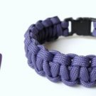 9 Inch Purple (Alzheimers Awareness) Paracord Bracelet