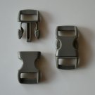 50 3/8" Gray Side Release Buckles