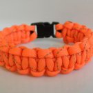 8 Inch Orange Reflective Paracord Bracelet