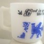 Small Child's Mug Hazel Atlas God Is Great God is Good We Thank Him for Our Food