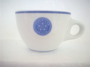 American Legion Logo Restaurant Ware China Coffee Cup Sterling Vitirfied REDUCED
