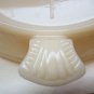 FIREKING FIRE KING IVORY HOT PLATE HOTPLATE TRIVET BEAUTY!