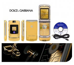 Dolce & Gabbana V3I Mobile Cellular Phone