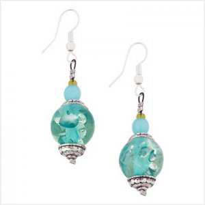 Aztec Blue Earrings