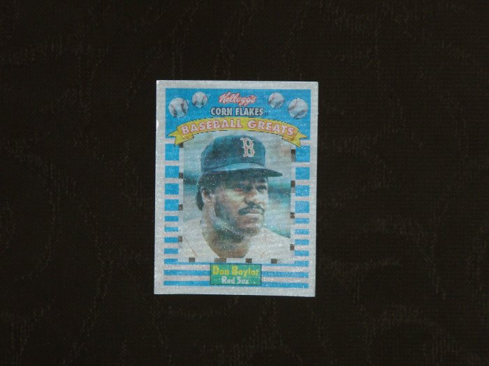 Don Baylor Baseball Card Kellogg s Hologram