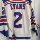 New York Rangers CCM Maska Hockey Personalized #2 EVANS Jersey
