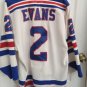 New York Rangers CCM Maska Hockey Personalized #2 EVANS Jersey