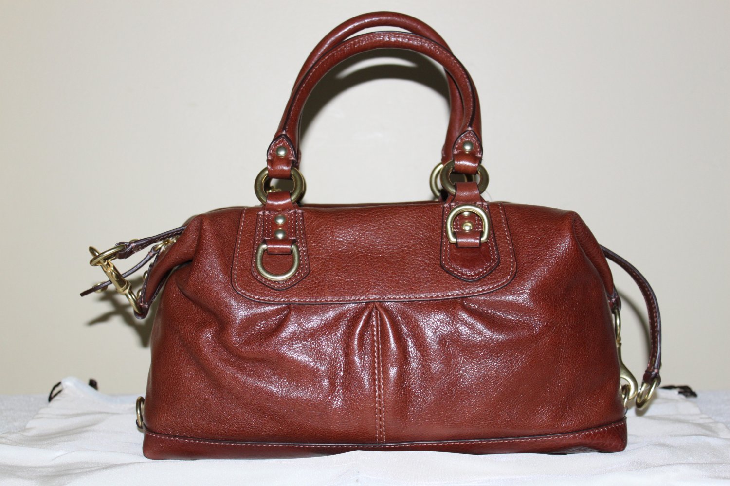 NWT Coach Sabrina Madison 12937 Handbag Acorn Leather