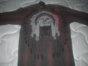 LOT OF 10 NEW WITH TAGS AFFLICTION LONG SLEEVE SHIRTS