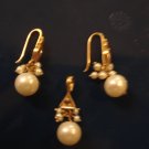 Diamond Pearl Earrings