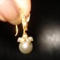 Diamond Pearl Earrings