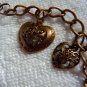 Copper Heart Charm Bracelet