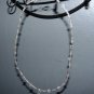 Clear Necklace with Small Leaf