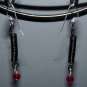 Black Coil Earrings