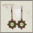 Earrings Pretty "green"