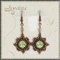 Earrings Pretty "green"