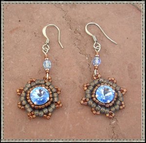 Earrings Pretty Blue