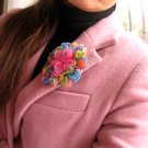 Pink Tones Romantic Brooch