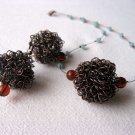 Chaos Necklace and Earrings