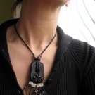 Black and Silver Elegant Necklace