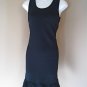 NWOT Black Ruffle Hem Dress Small FREE SHIPPING
