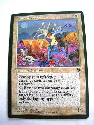 Trade Caravan 1 & 2 Cards Magic Homelands FREE SHIPPING