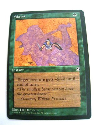 SHRINK 1 & 2 Homelands Magic the Gathering FREE SHIPPING