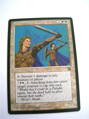 Serra Paladin & Serra Bestiary Homelands Magic Cards FREE SHIPPING